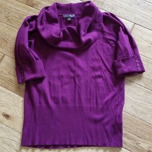 Roz & Ali Sweaters - Matches perfectly with Purple plaid skirt listing! Roz & Ali Sweaters - Matches perfectly with Purple plaid skirt listing!